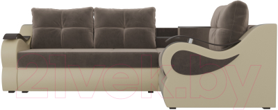 Диван угловой Лига Диванов Митчелл 268 правый / 107546