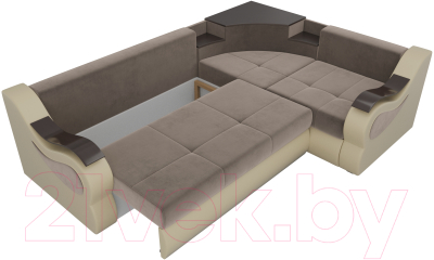 Диван угловой Лига Диванов Митчелл 268 правый / 107546