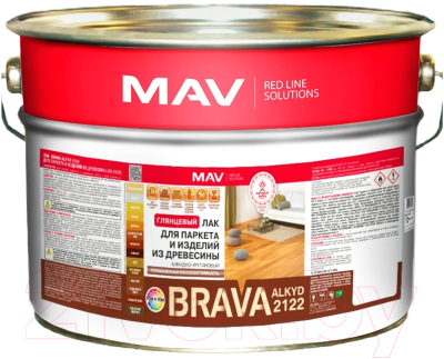 Лак MAV Brava Alkyd 2122 - фото