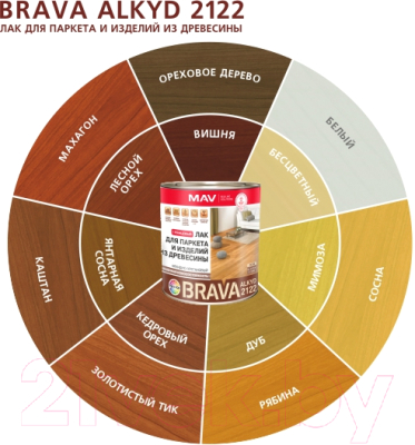 Лак MAV Brava Alkyd 2122