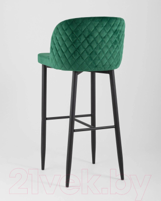 Стул барный Stool Group Оскар MC11B (вельвет/изумрудный)