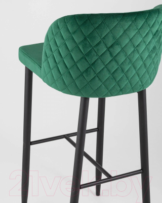 Стул барный Stool Group Оскар MC11B (вельвет/изумрудный)