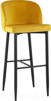 Стул барный Stool Group Оскар MC11B (вельвет/оранжевый) - фото