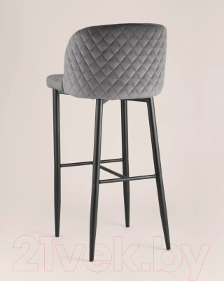 Стул барный Stool Group Оскар MC11B (вельвет/серый)