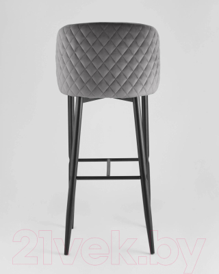 Стул барный Stool Group Оскар MC11B (вельвет/серый)