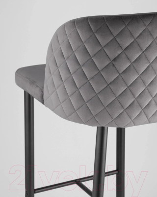 Стул барный Stool Group Оскар MC11B (вельвет/серый)