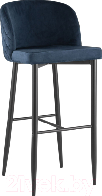 Стул барный Stool Group Оскар MC11B (вельвет/сине-зеленый) - фото