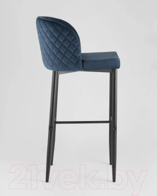 Стул барный Stool Group Оскар MC11B (вельвет/сине-зеленый)