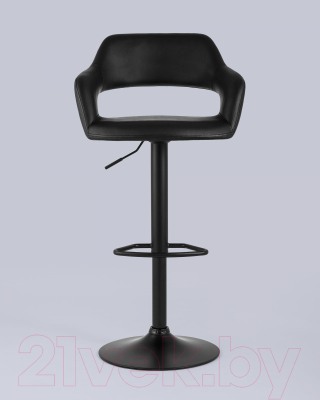 Стул барный Stool Group Рич / PEACHEY BLACK (черный/черная ножка)