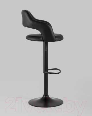 Стул барный Stool Group Рич / PEACHEY BLACK (черный/черная ножка)