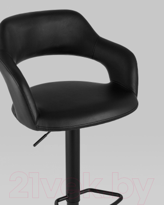 Стул барный Stool Group Рич / PEACHEY BLACK (черный/черная ножка)