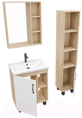 Шкаф-пенал для ванной Grossman Флай 30 / 303001