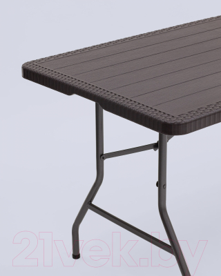 Стол складной Stool Group MZ182 182x74x74 (чемодан коричневый)