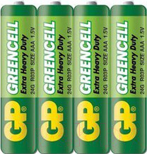 Комплект батареек GP Batteries Supercell R3/AAA 24S-OS4 - фото