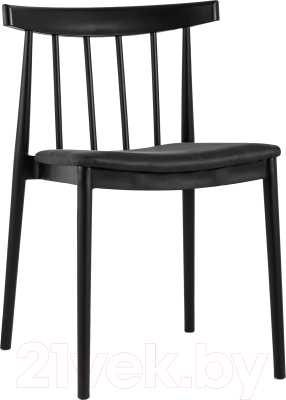 Стул Stool Group Ranch с мягким сиденьем / 8305 (черный) - фото