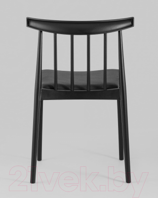 Стул Stool Group Ranch с мягким сиденьем / 8305 (черный)