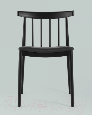 Стул Stool Group Ranch с мягким сиденьем / 8305 (черный)