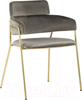 Стул Stool Group Полин / FDC6085 BROWN FUT-54 (велюр коричневый) - фото