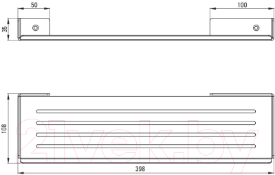Полка для ванной Deante Mokko Bianco ADM A511