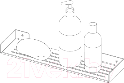 Полка для ванной Deante Mokko Bianco ADM A511