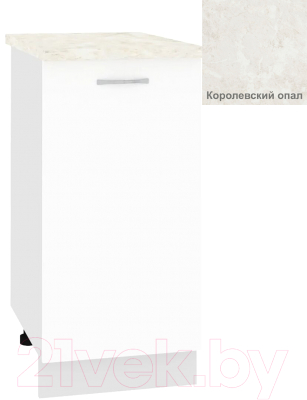 Шкаф-стол кухонный Кортекс-мебель Корнелия Лира НШ40р - фото