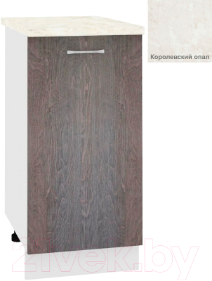 Шкаф-стол кухонный Кортекс-мебель Корнелия Лира НШ40р - фото