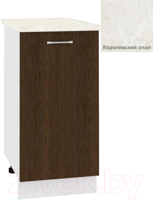 Шкаф-стол кухонный Кортекс-мебель Корнелия Лира НШ40р - фото