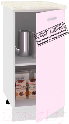 Шкаф-стол кухонный Кортекс-мебель Корнелия Лира НШ40р