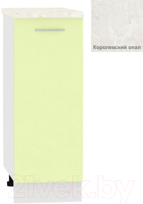 Шкаф-стол кухонный Кортекс-мебель Корнелия Лира НШ30р - фото