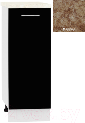 Шкаф-стол кухонный Кортекс-мебель Корнелия Лира НШ30р - фото