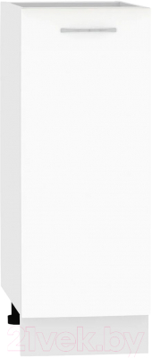 Шкаф-стол кухонный Кортекс-мебель Корнелия Лира НШ30р без столешницы - фото