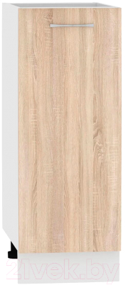 Шкаф-стол кухонный Кортекс-мебель Корнелия Лира НШ30р без столешницы - фото