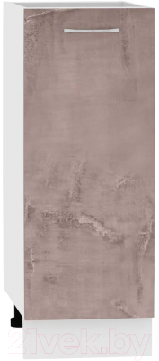 Шкаф-стол кухонный Кортекс-мебель Корнелия Лира НШ30р без столешницы - фото