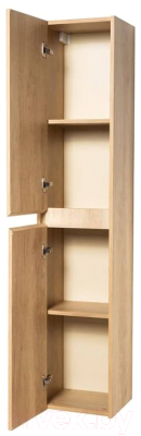 Шкаф-пенал для ванной BelBagno KRAFT-1600-2A-SC-RGB-L