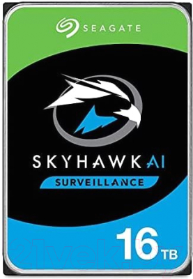 Жесткий диск Seagate SkyHawk AI 16TB (ST16000VE002) - фото