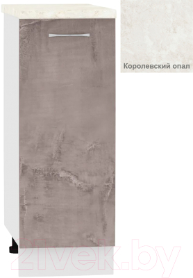 Шкаф-стол кухонный Кортекс-мебель Корнелия Лира НШ30р - фото