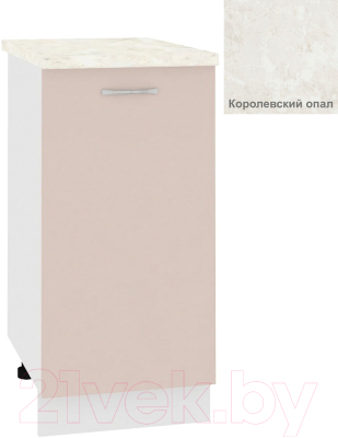 Шкаф-стол кухонный Кортекс-мебель Корнелия Лира НШ40р - фото