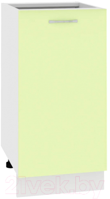 Шкаф-стол кухонный Кортекс-мебель Корнелия Лира НШ40р без столешницы - фото