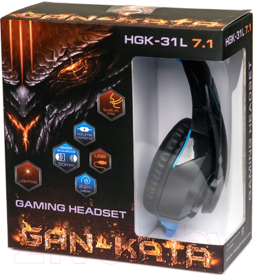 Наушники-гарнитура Dialog Gan-Kata HGK-31L7.1