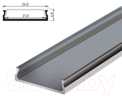 Профиль для светодиодной ленты JAZZway PAL 2406 / 1037763