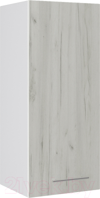 Шкаф навесной для кухни Артём-Мебель 300мм СН-114.25 (ДСП дуб крафт белый) - фото