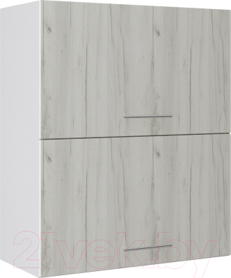 Шкаф навесной для кухни Артём-Мебель 600мм СН-114.33 (ДСП дуб крафт белый) - фото