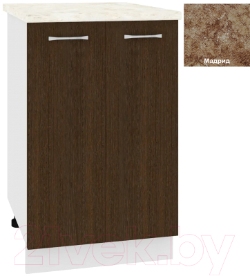 Шкаф-стол кухонный Кортекс-мебель Корнелия Лира НШ50р - фото