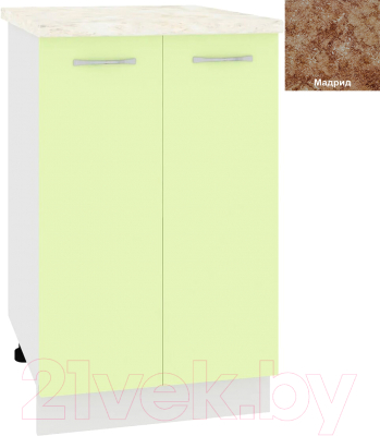 Шкаф-стол кухонный Кортекс-мебель Корнелия Лира НШ50р - фото