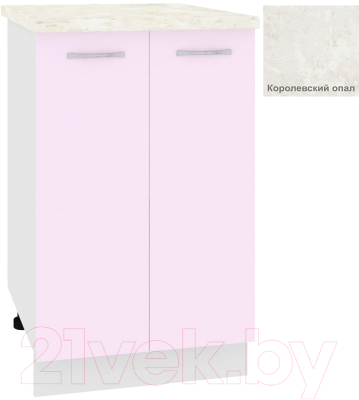 Шкаф-стол кухонный Кортекс-мебель Корнелия Лира НШ50р - фото