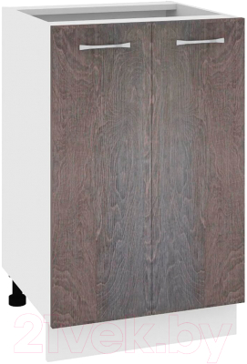 Шкаф-стол кухонный Кортекс-мебель Корнелия Лира НШ50р без столешницы - фото