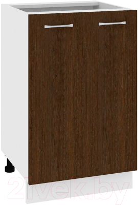 Шкаф-стол кухонный Кортекс-мебель Корнелия Лира НШ50р без столешницы - фото
