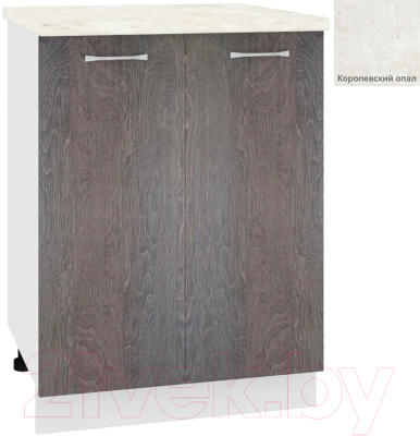 Шкаф-стол кухонный Кортекс-мебель Корнелия Лира НШ60р - фото
