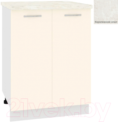 Шкаф-стол кухонный Кортекс-мебель Корнелия Лира НШ60р - фото