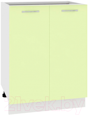 Шкаф-стол кухонный Кортекс-мебель Корнелия Лира НШ60р без столешницы - фото